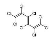 1,1,2,3,4,5,6,6-Octachloro-1,3,5-hexatriene Structure