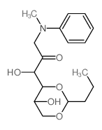 D-Fructose,4,6-O-butylidene-1-deoxy-1-(methylphenylamino)- picture