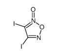 3,4-diiodo-1,2,5-oxadiazole-2-oxide Structure