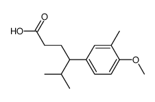 BENZENEBUTANOIC ACID, 4-METHOXY-3-METHYL-G-(1-METHYLETHYL) picture