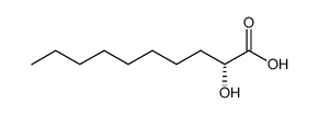 (R)-2-hydroxydecanoic acid Structure