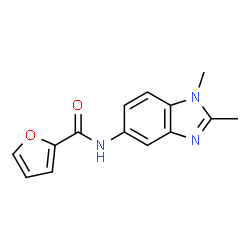 2-Furancarboxamide,N-(1,2-dimethyl-1H-benzimidazol-5-yl)-(9CI) picture
