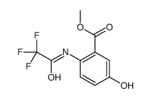 methyl 5-hydroxy-2-[(2,2,2-trifluoroacetyl)amino]benzoate结构式