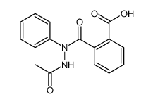 phthalic acid mono-(N'-acetyl-N-phenyl-hydrazide) Structure