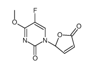 5-fluoro-4-methoxy-1-[(2R)-5-oxo-2H-furan-2-yl]pyrimidin-2-one结构式