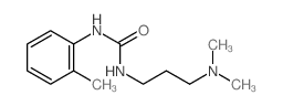 1-(3-dimethylaminopropyl)-3-(2-methylphenyl)urea Structure