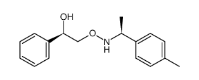 (1R)-2-({[(1S)-2,2-dimethyl-1-phenylpropyl]amino}oxy)ethanol结构式