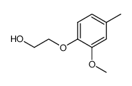 2-(2-methoxy-4-methylphenoxy)ethan-1-ol Structure