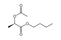 (R)-O-acetyl-(n-butyl)lactate Structure