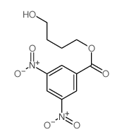 1,4-Butanediol,1-(3,5-dinitrobenzoate)结构式