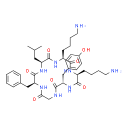 cyclic leucine enkephalin结构式