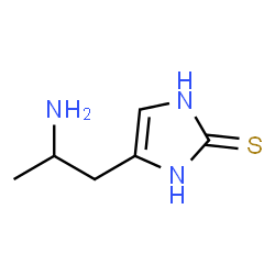 2H-Imidazole-2-thione,4-(2-aminopropyl)-1,3-dihydro- Structure