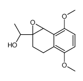 1,2-epoxy-2,1'-hydroxyethyl-5,8-dimethoxy-1,2,3,4-tetrahydronaphthalene Structure