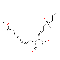 15-deoxy-16-methyl-16-hydroxy-3,4-didehydroprostaglandin E2 methyl ester picture