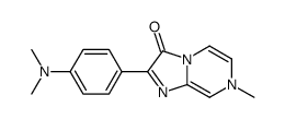 2-[4-(dimethylamino)phenyl]-7-methylimidazo[1,2-a]pyrazin-3-one Structure