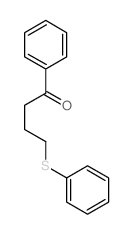 1-phenyl-4-phenylsulfanyl-butan-1-one结构式