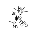 {Mo(PMe3)3(CO)2Br2} Structure