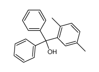 (2,5-Dimethyl-phenyl)-diphenyl-methanol Structure