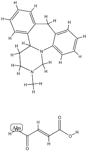()-1,2,3,4,4a,9-hexahydro-2-methyldibenzo[c,f]pyrimido[1,6-a]azepine fumarate picture