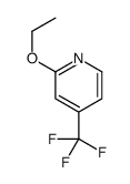 2-ethoxy-4-(trifluoromethyl)pyridine structure
