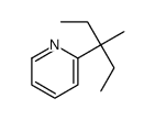 2-(1-ethyl-1-methylpropyl)pyridine结构式