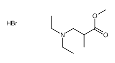 methyl 3-diethylamino-2-methyl-propanoate hydrobromide结构式