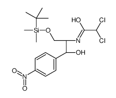 氯霉素邻叔丁基二甲基甲硅烷基醚结构式