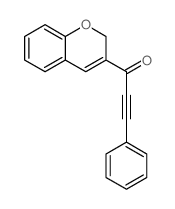 1-(2H-chromen-3-yl)-3-phenyl-prop-2-yn-1-one结构式