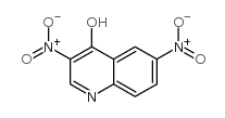 3,6-DINITRO-4-HYDROXYQUINOLINE Structure