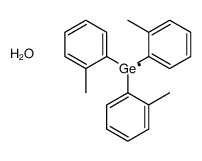 tris(2-methylphenyl)germanium,hydrate结构式