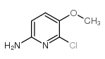 6-Chloro-5-methoxy-pyridin-2-ylamine structure