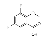 3,5-Difluoro-2-methoxybenzoic acid picture
