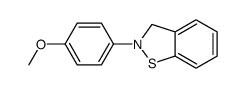 2-(4-methoxyphenyl)-3H-1,2-benzothiazole Structure