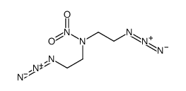 N,N-bis(2-azidoethyl)nitramide Structure