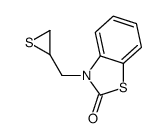 3-(thiiran-2-ylmethyl)-1,3-benzothiazol-2-one Structure