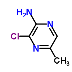 3-Chloro-5-methylpyrazin-2-amine structure