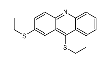 2,9-bis(ethylsulfanyl)acridine结构式