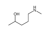 5-(甲基氨基)-2-戊醇结构式