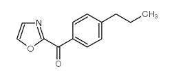 2-(4-PROPYLBENZOYL)OXAZOLE结构式