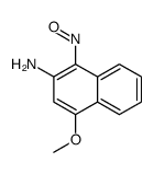 4-methoxy-1-nitrosonaphthalen-2-amine Structure