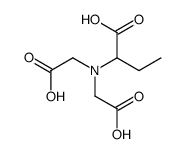 2-[bis(carboxymethyl)amino]butanoic acid结构式