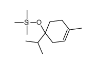 trimethyl-(4-methyl-1-propan-2-ylcyclohex-3-en-1-yl)oxysilane Structure