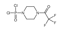 1-(4-dichlorophosphorylpiperazin-1-yl)-2,2,2-trifluoroethanone Structure
