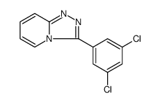 1,2,4-Triazolo[4,3-a]pyridine, 3-(3,5-dichlorophenyl) Structure