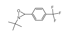 2-tert-Butyl-3-(4-trifluoromethyl-phenyl)-oxaziridine Structure