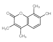 7-羟基-3,4,8-三甲基香豆素图片