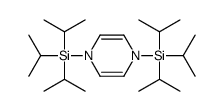 tri(propan-2-yl)-[4-tri(propan-2-yl)silylpyrazin-1-yl]silane Structure