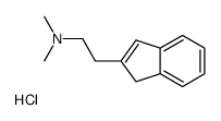 N,N-Dimethyl-1H-indene-2-ethanamine Hydrochloride结构式