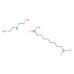 sebacic acid, compound with 2,2'-iminodiethanol (1:1) structure