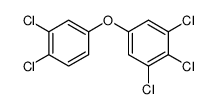 1,2,3-trichloro-5-(3,4-dichlorophenoxy)benzene structure